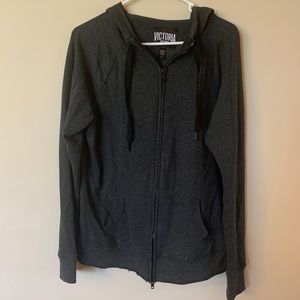 Women’s Victoria Secret Zip Up Hoodie - L